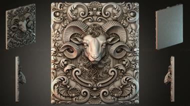 Cartouches KRTI_009809 3d model