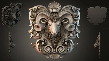 Cartouches KRTI_009828 3d model