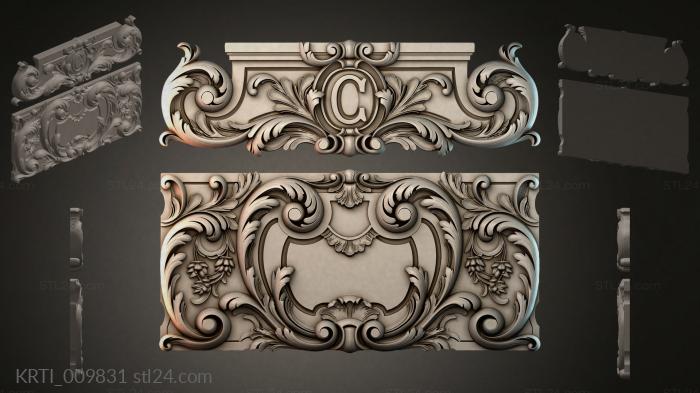 Cartouches (KRTI_009831) 3D models for cnc