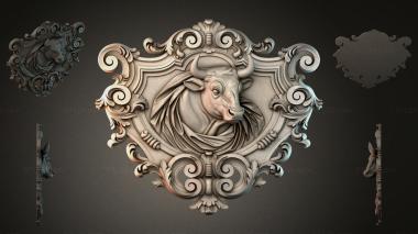 Cartouches KRTI_009879 3d model