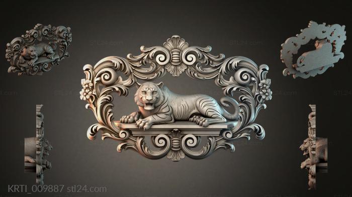 Cartouches (KRTI_009887) 3D models for cnc