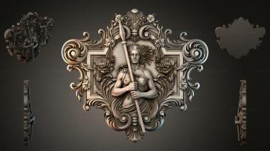 Cartouches KRTI_009909 3d model