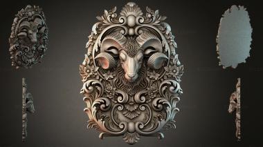 Cartouches KRTI_009917 3d model