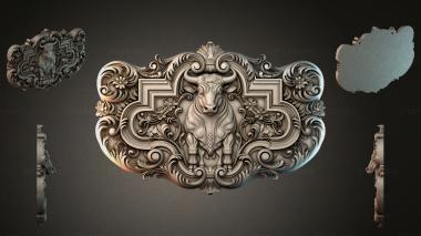 Cartouches KRTI_009927 3d model
