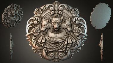 Cartouches KRTI_009938 3d model