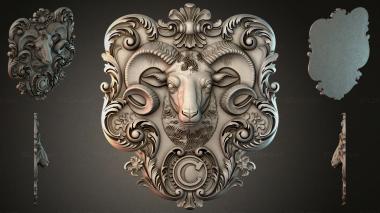 Cartouches KRTI_009956 3d model