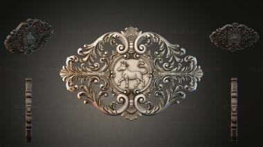 Cartouches KRTI_010021 3d model