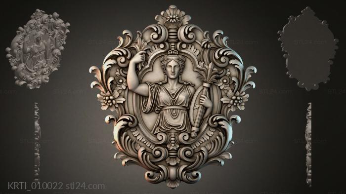 Cartouches (KRTI_010022) 3D models for cnc