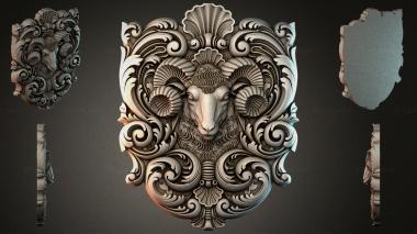 Cartouches KRTI_010028 3d model