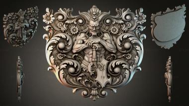 Cartouches KRTI_010044 3d model