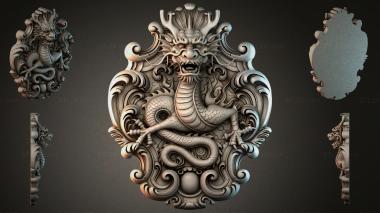 Cartouches KRTI_010064 3d model