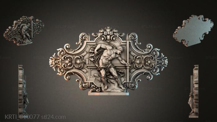 Cartouches (KRTI_010077) 3D models for cnc