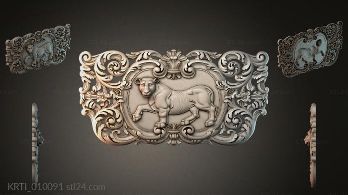 Cartouches (KRTI_010091) 3D models for cnc