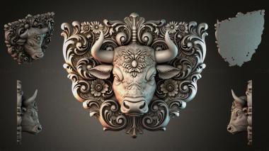 Cartouches KRTI_010145 3d model