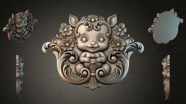 Cartouches KRTI_010181 3d model