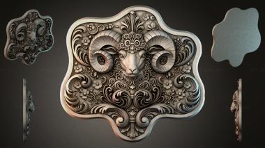 Cartouches KRTI_010205 3d model