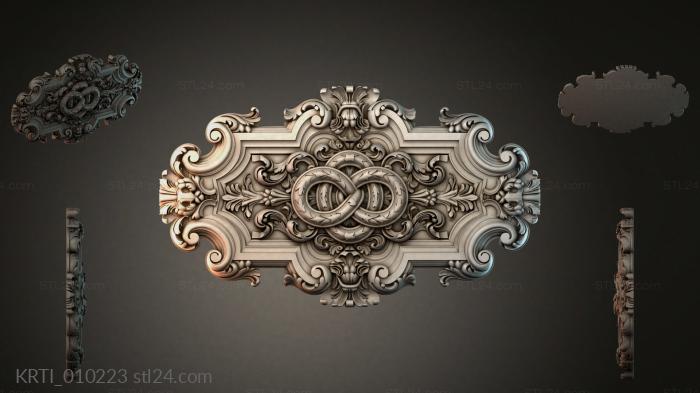 Cartouches (KRTI_010223) 3D models for cnc