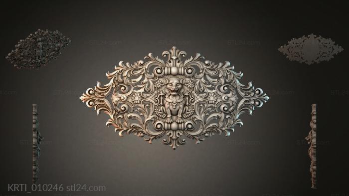 Cartouches (KRTI_010246) 3D models for cnc
