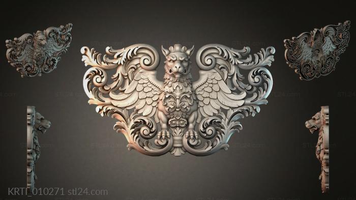 Cartouches (KRTI_010271) 3D models for cnc