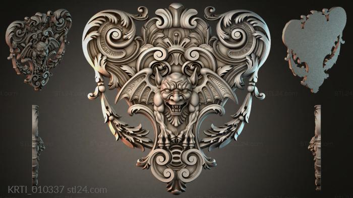 Cartouches (KRTI_010337) 3D models for cnc