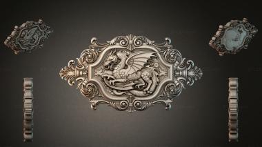 Cartouches KRTI_010364 3d model
