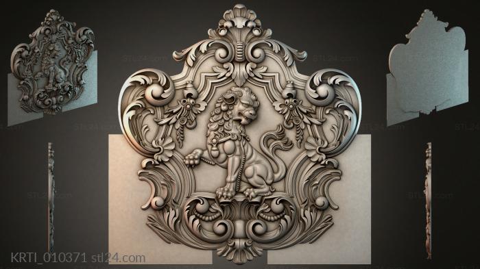 Cartouches (KRTI_010371) 3D models for cnc