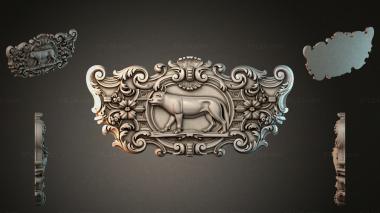 Cartouches KRTI_010383 3d model