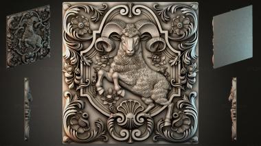 Cartouches KRTI_010396 3d model