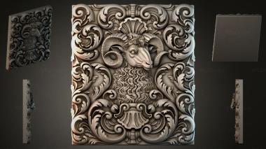 Cartouches KRTI_010397 3d model