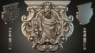 Cartouches KRTI_010407 3d model