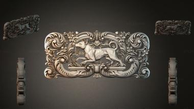 Cartouches KRTI_010419 3d model