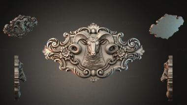Cartouches KRTI_010429 3d model
