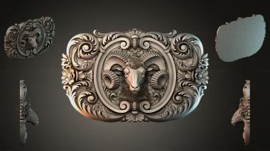 Cartouches KRTI_010438 3d model