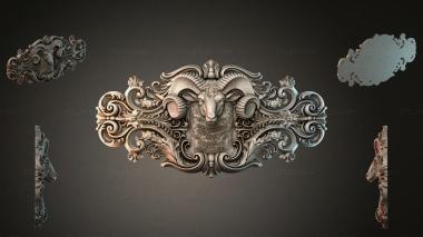 Cartouches KRTI_010444 3d model