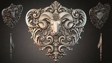Cartouches KRTI_010460 3d model