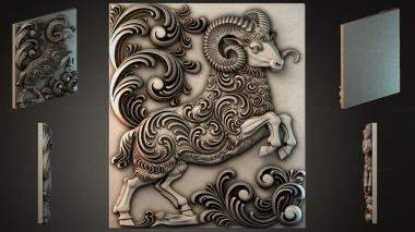 Cartouches KRTI_010469 3d model