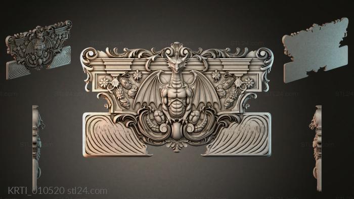 Cartouches (KRTI_010520) 3D models for cnc