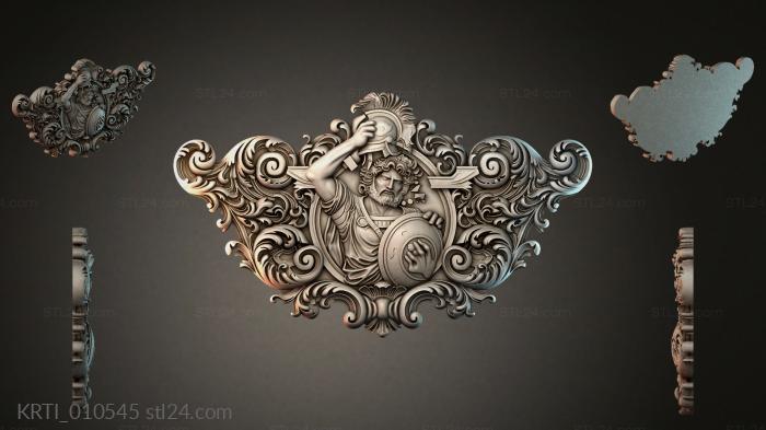 Cartouches (KRTI_010545) 3D models for cnc