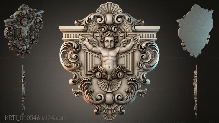 Cartouches (KRTI_010546) 3D models for cnc