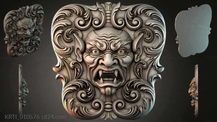 Cartouches (KRTI_010576) 3D models for cnc
