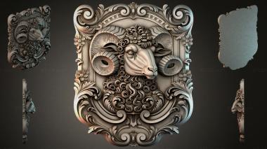 Cartouches KRTI_010593 3d model