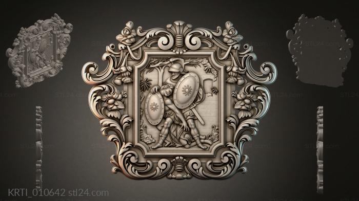 Cartouches (KRTI_010642) 3D models for cnc