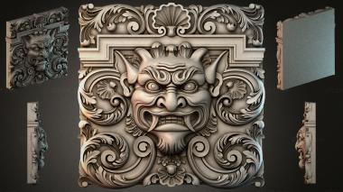 Cartouches KRTI_010643 3d model
