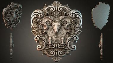 Cartouches KRTI_010659 3d model