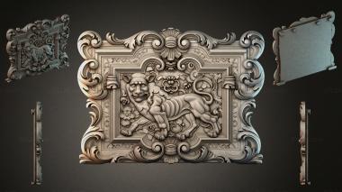 Cartouches KRTI_010660 3d model