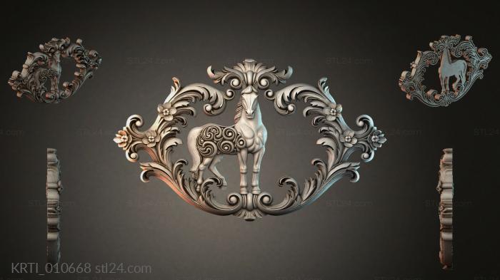 Cartouches (KRTI_010668) 3D models for cnc