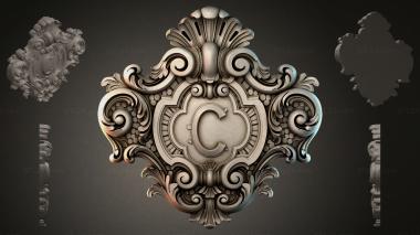 Cartouches KRTI_010694 3d model