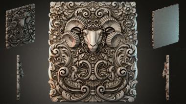 Cartouches KRTI_010706 3d model