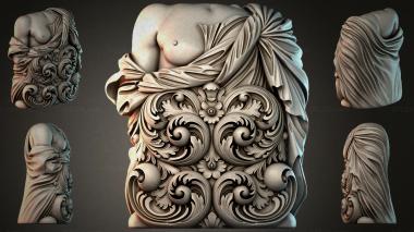 Cartouches KRTI_010710 3d model