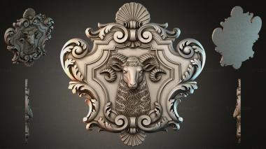 Cartouches KRTI_010731 3d model